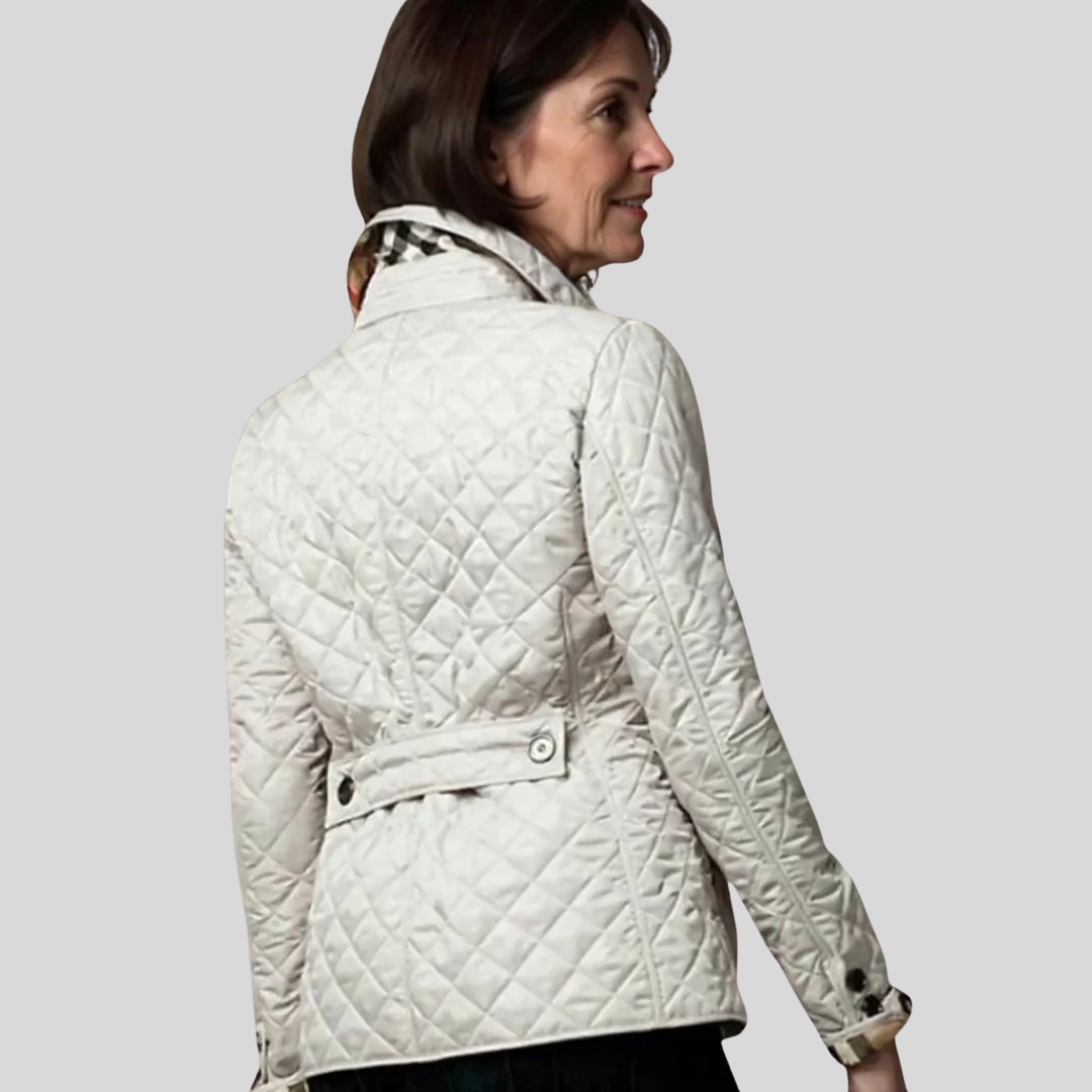 HAILEY | CASUAL QUILTED JACKET WITH TURNED-DOWN COLLAR
