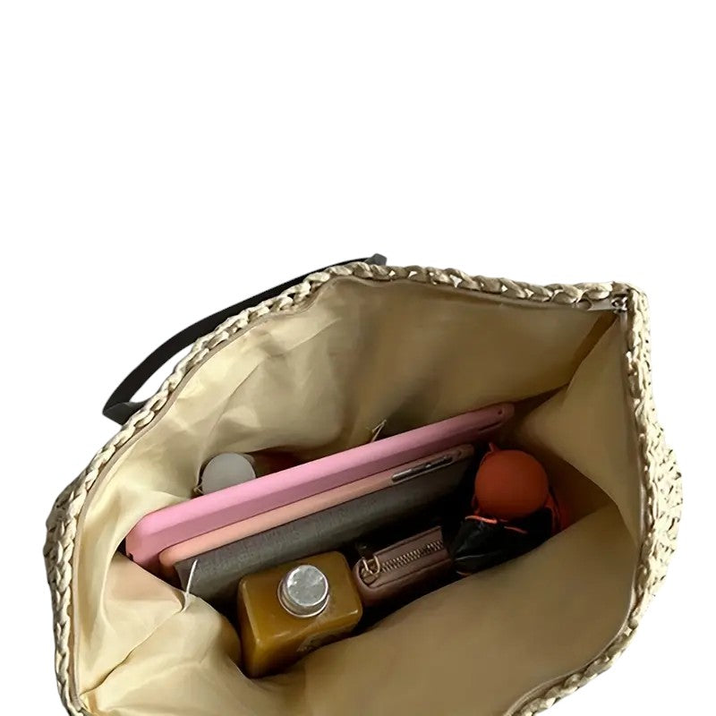 LARGE WOVEN TOTE BAG