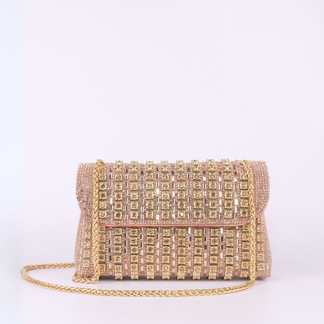 KLAUDIA | CHIC CHAIN DIAMOND SHOULDER BAG