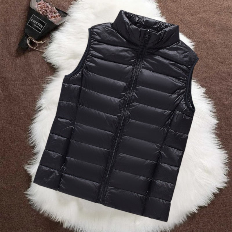 ISA PADDED GILET | BLACK