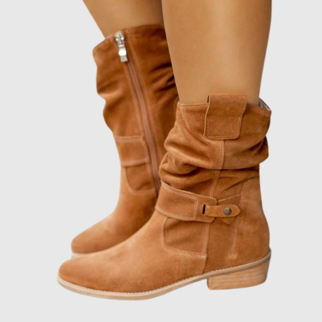 CORISSA | SUEDE ANKLE BOOTS