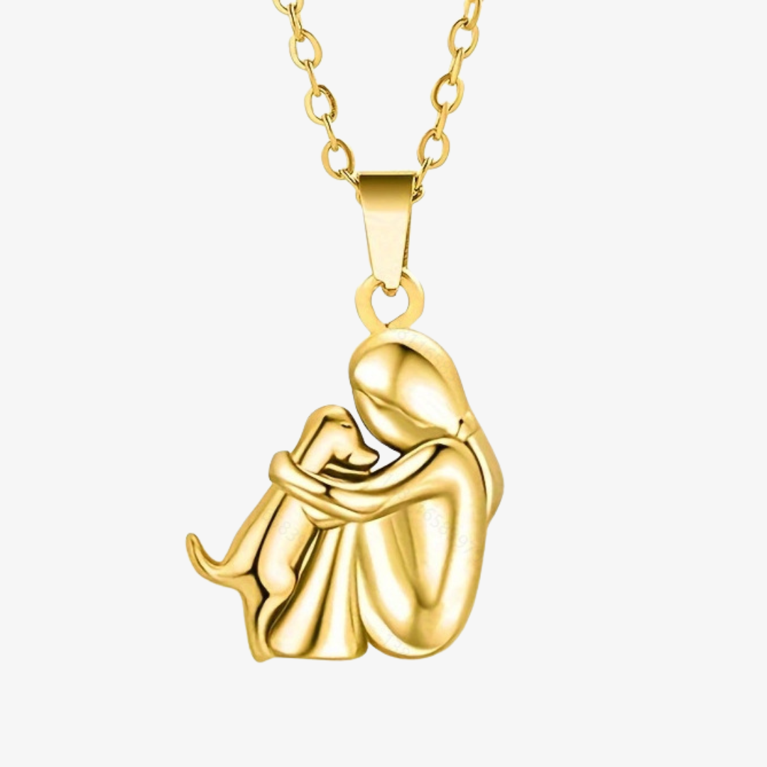 MARINETTE | DOG PENDANT NECKLACE