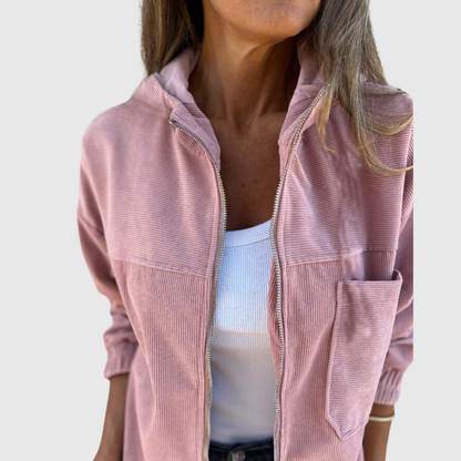 ELVIANA | HOODED ZIP JACKET
