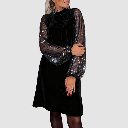 MARTINA | ELEGANT SUEDE DRESS