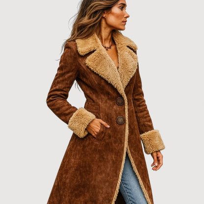 ARIELLE | SHEARLING COAT