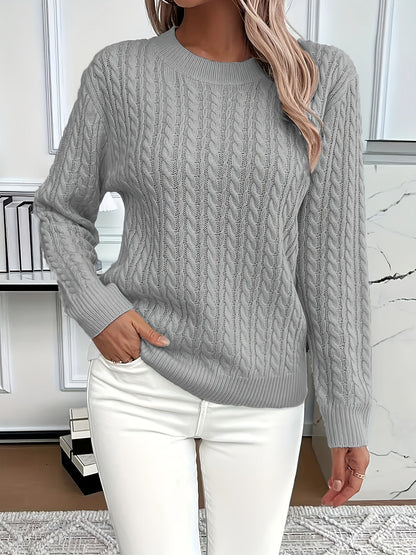 BERNILA | WINTER CABLE KNIT JUMPER