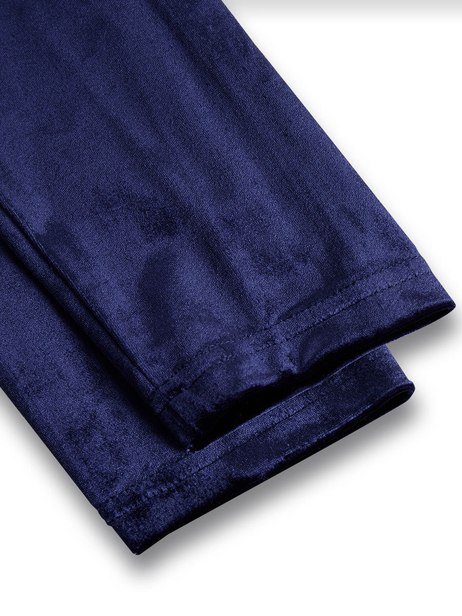 YRENE | OPULENT VELVET MIDI DRESS