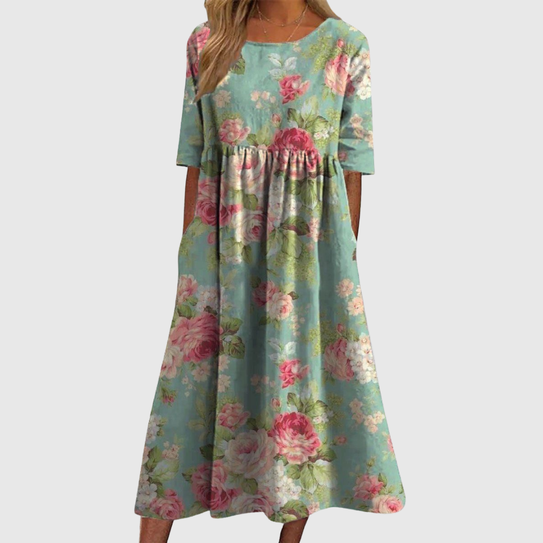 CLARA | RELAXED MIDI DRESS