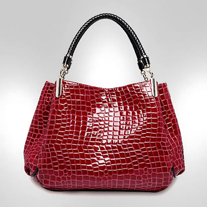 Lusso Milano - Crocodile Shoulder Bag