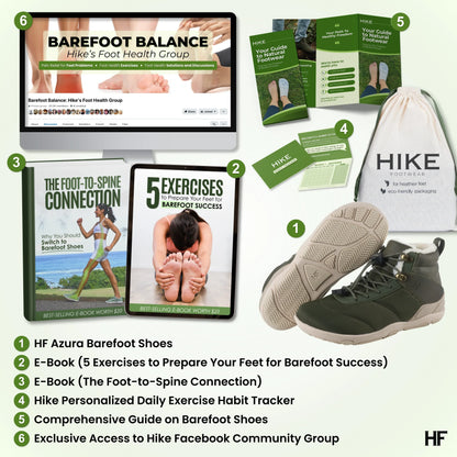 HF Azura – Ergonomic & Supportive Winter Barefoot Shoes (Unisex)