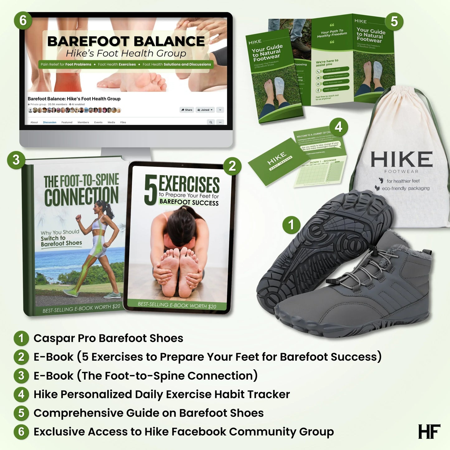 Caspar Pro - Non-slip & Water-Resistant Winter Barefoot Shoe (Unisex)