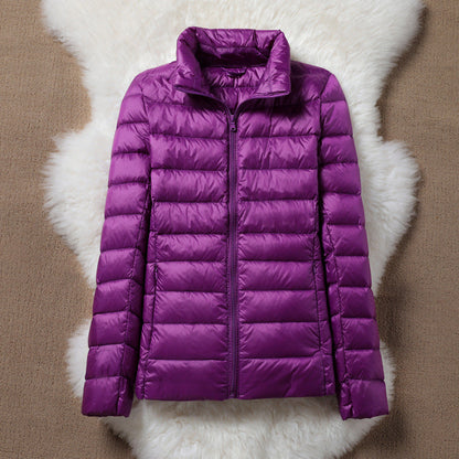 ULLA TRANSITIONAL PADDED JACKET | PURPLE
