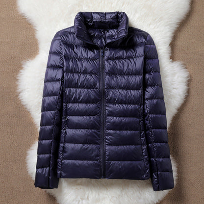 ULLA TRANSITIONAL PADDED JACKET | NAVY BLUE