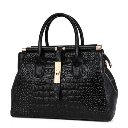 AURELIA | CROC HANDBAG
