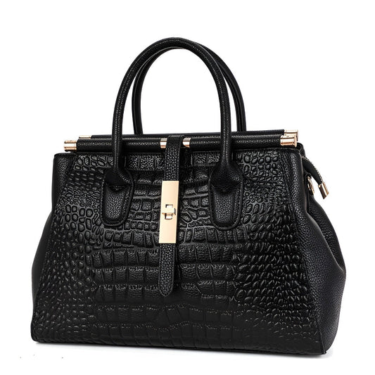 AURELIA | CROC HANDBAG