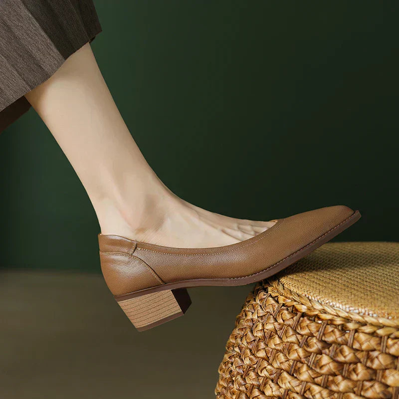 MICHELA | GRACEFUL MID-HEELED SHOES