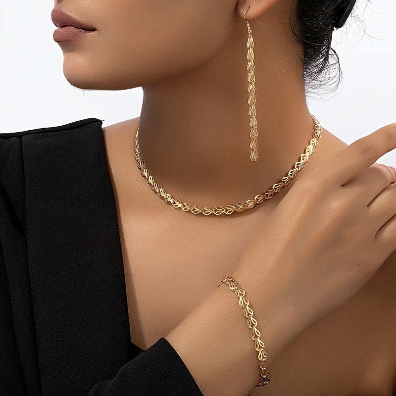 ELEGANT 3-PIECE JEWELRY SET