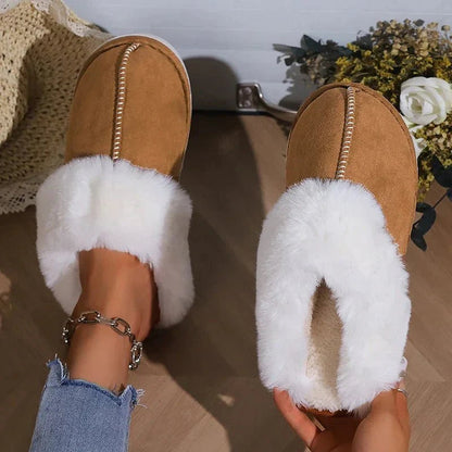 ETHEL | NON-SLIP FUR SLIPPERS
