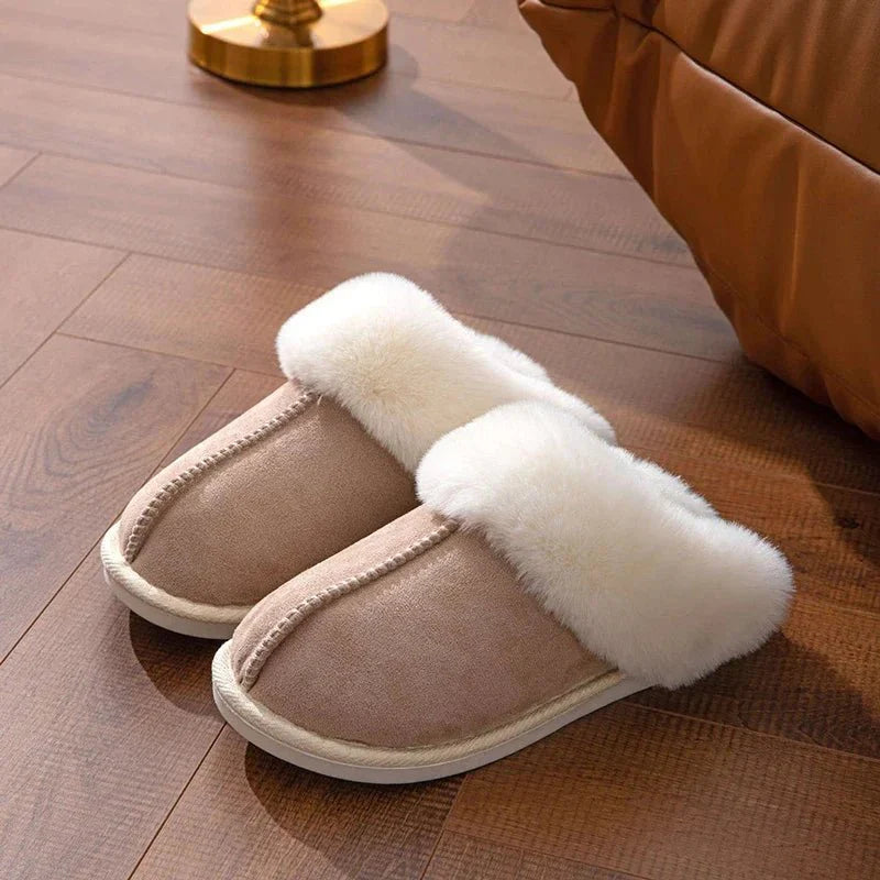 ETHEL | NON-SLIP FUR SLIPPERS