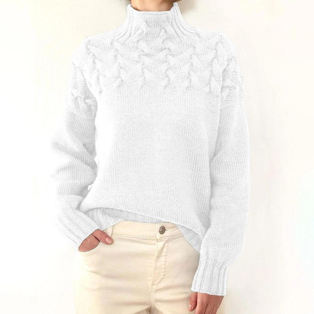 CHARLENE | COMFY TURTLENECK SWEATER